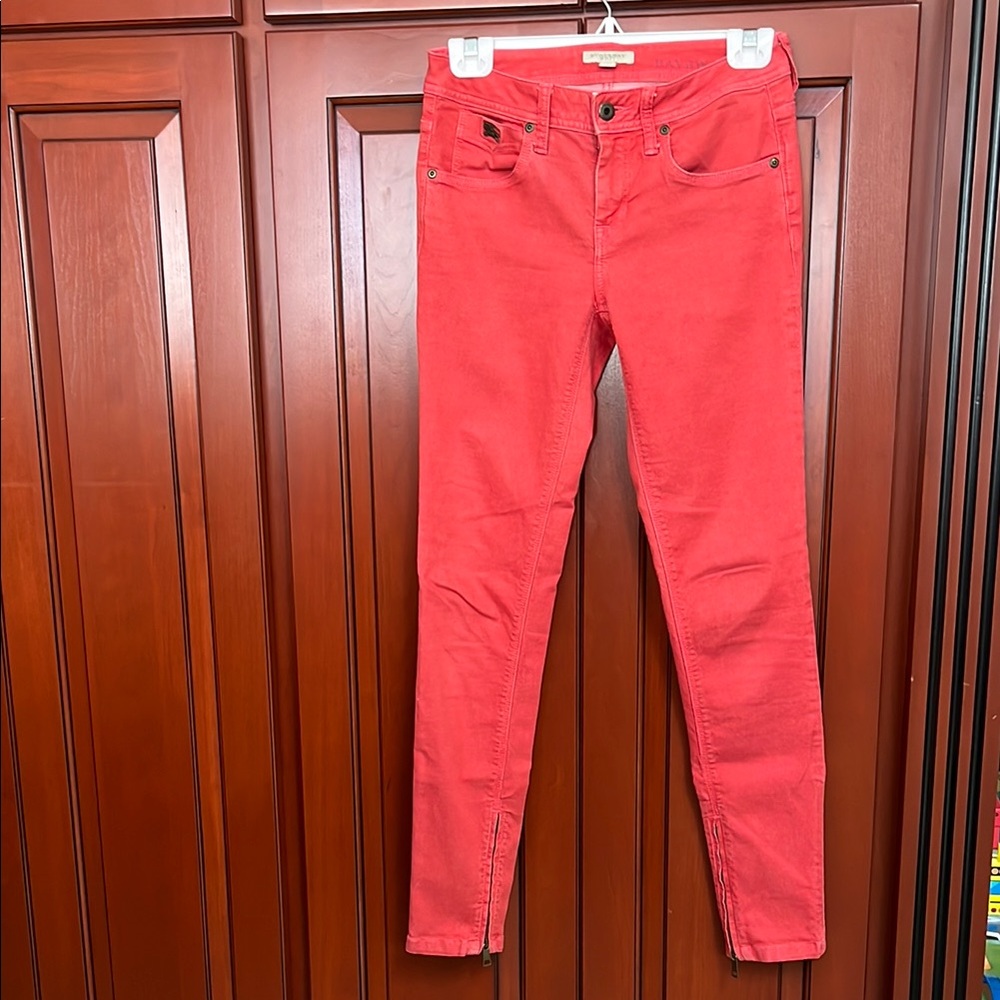 Women's Red Jeans